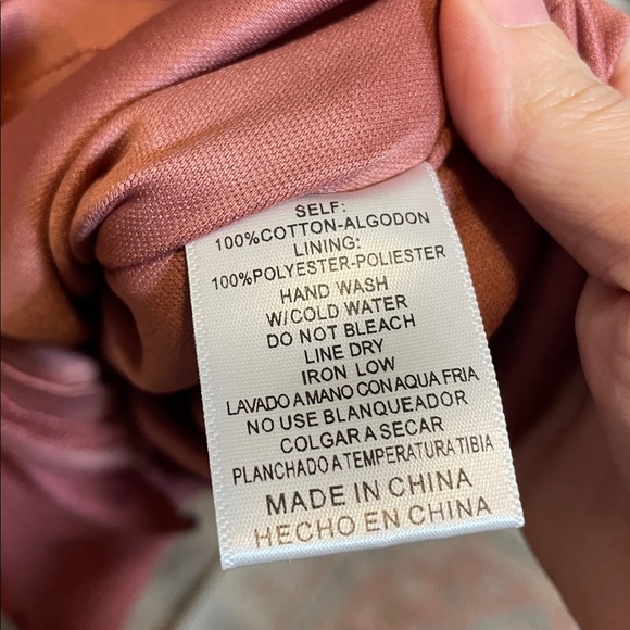 Listicle Terracotta Dress with Stylish Sleeves - Picture 3 of 5